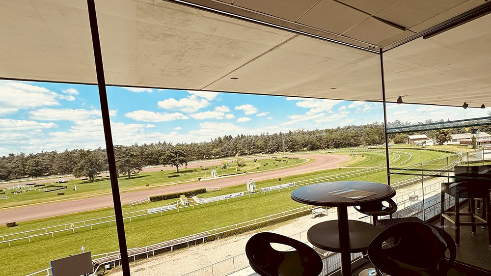 Terrasse privative couverte, hippodrome Parilly Bron Lyon