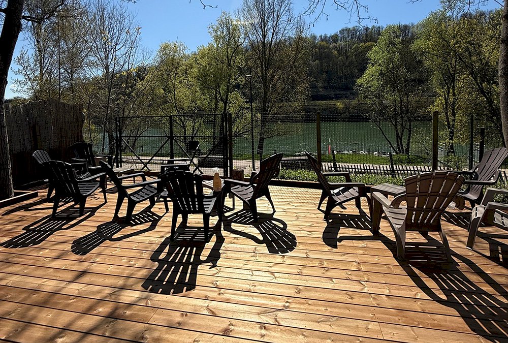 Terrasse privatisable bord de Saône Go Captain Lyon (69)