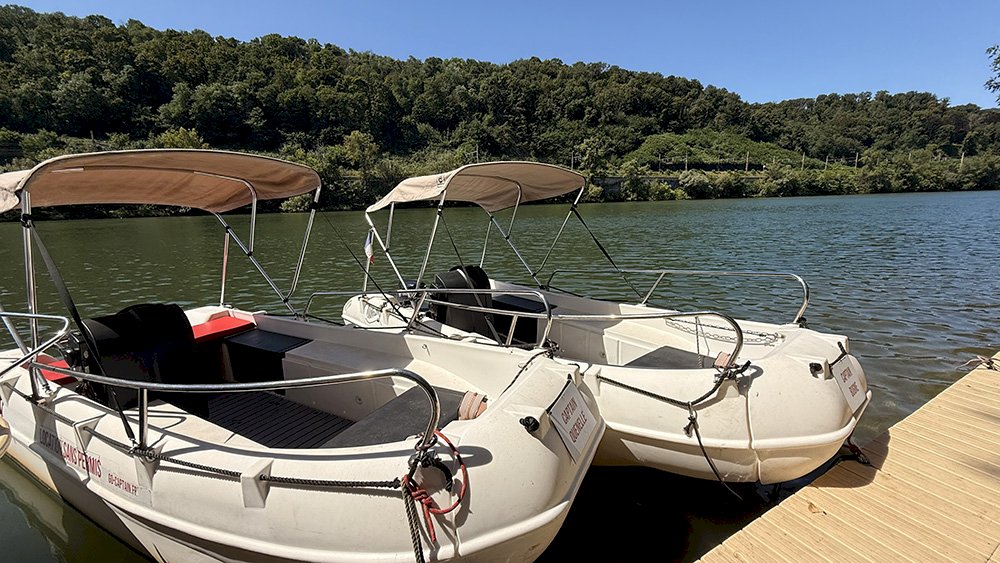Location bateau sans permis Go Captain mariage Saône Lyon