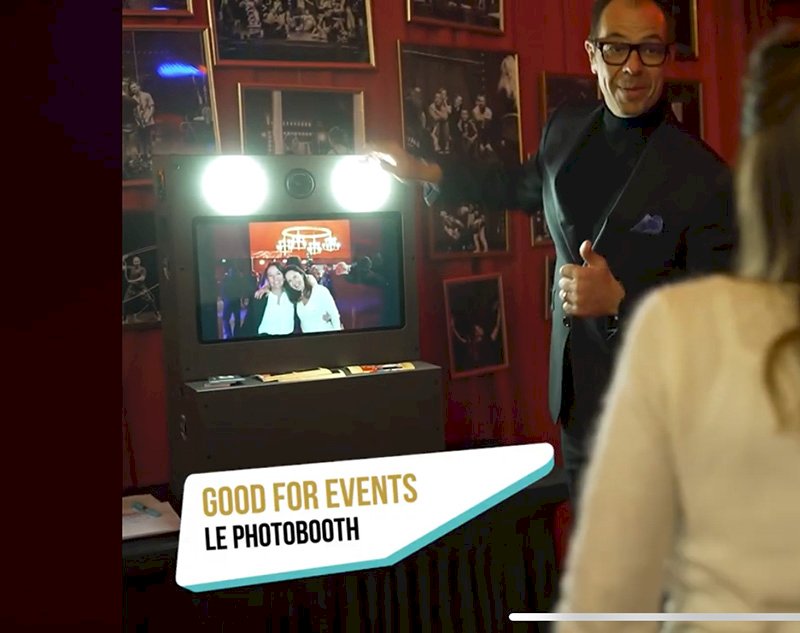 Photobooth réception d'entreprise à Lyon