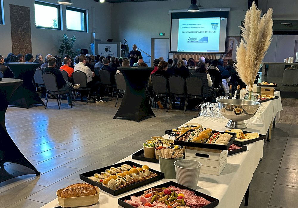 Séminaire entreprise L'Artizanale salle de réception – près de Lyon (38)
