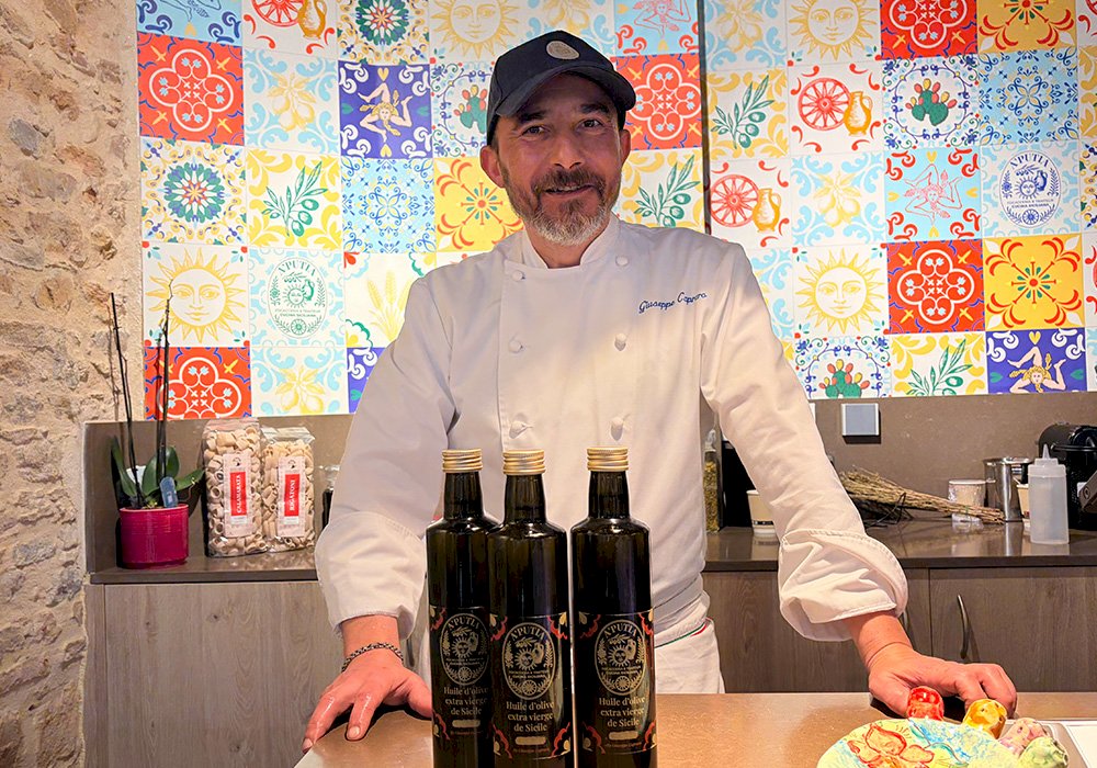 Portait du patron chez A Putia