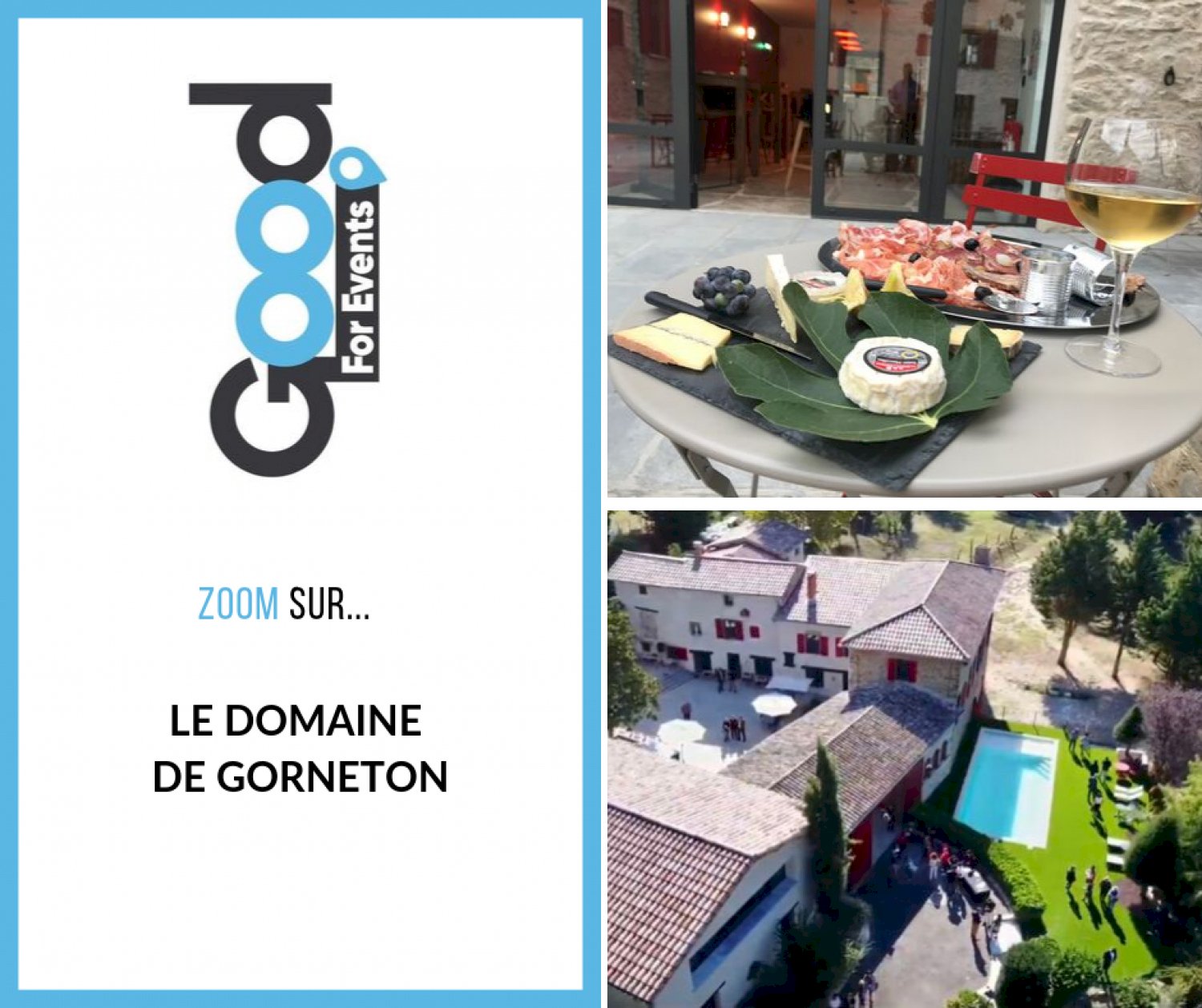 article good for events - Bref I Domaine de Gorneton