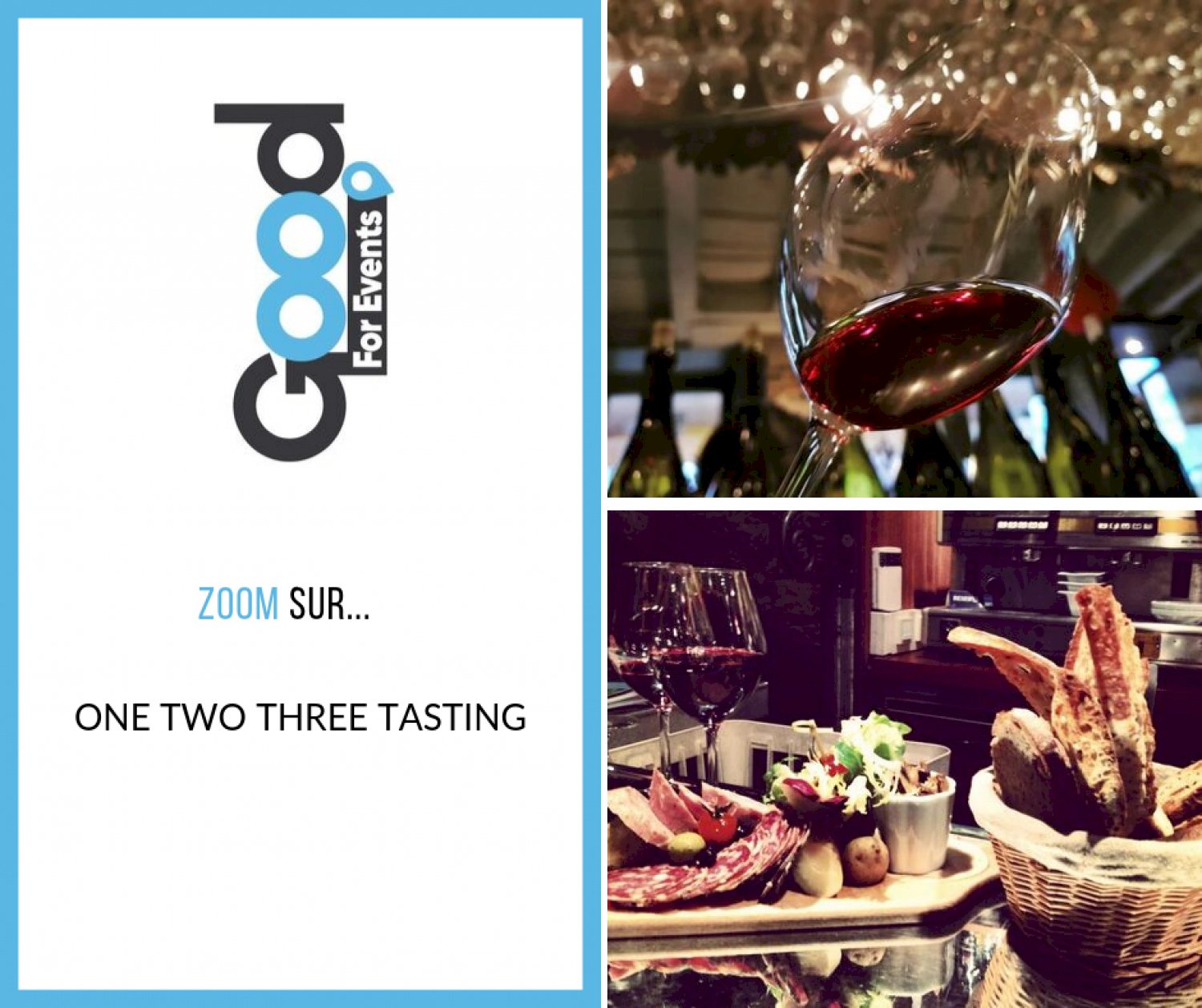 article good for events - Bref I Vin BIO One Two Tree Tasting