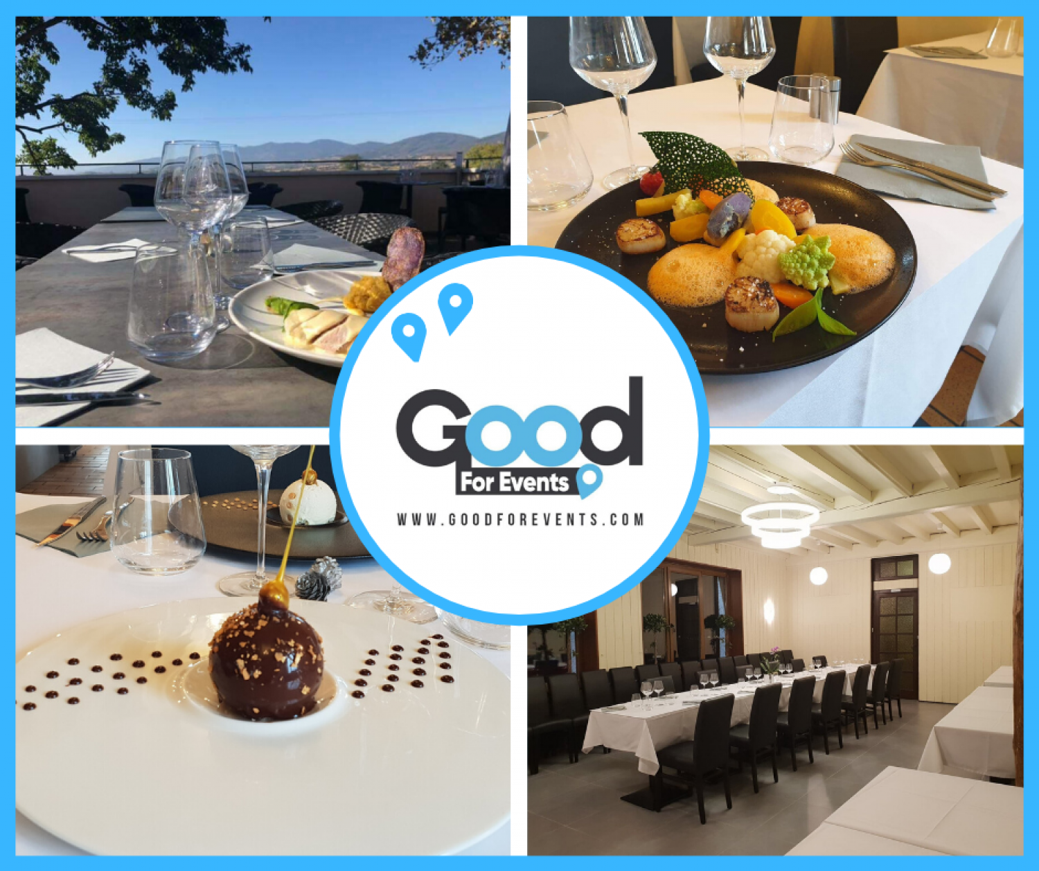 article good for events - Restaurant l'Atelier des Gourmands à Condrieu