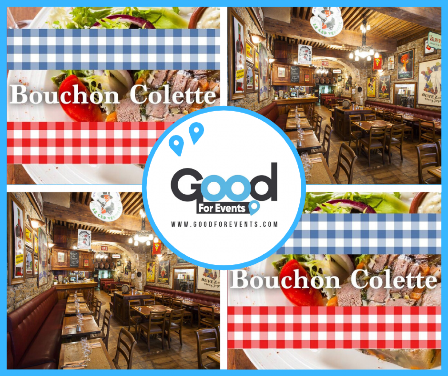 article good for events - Chez Colette - Restaurant - Menu