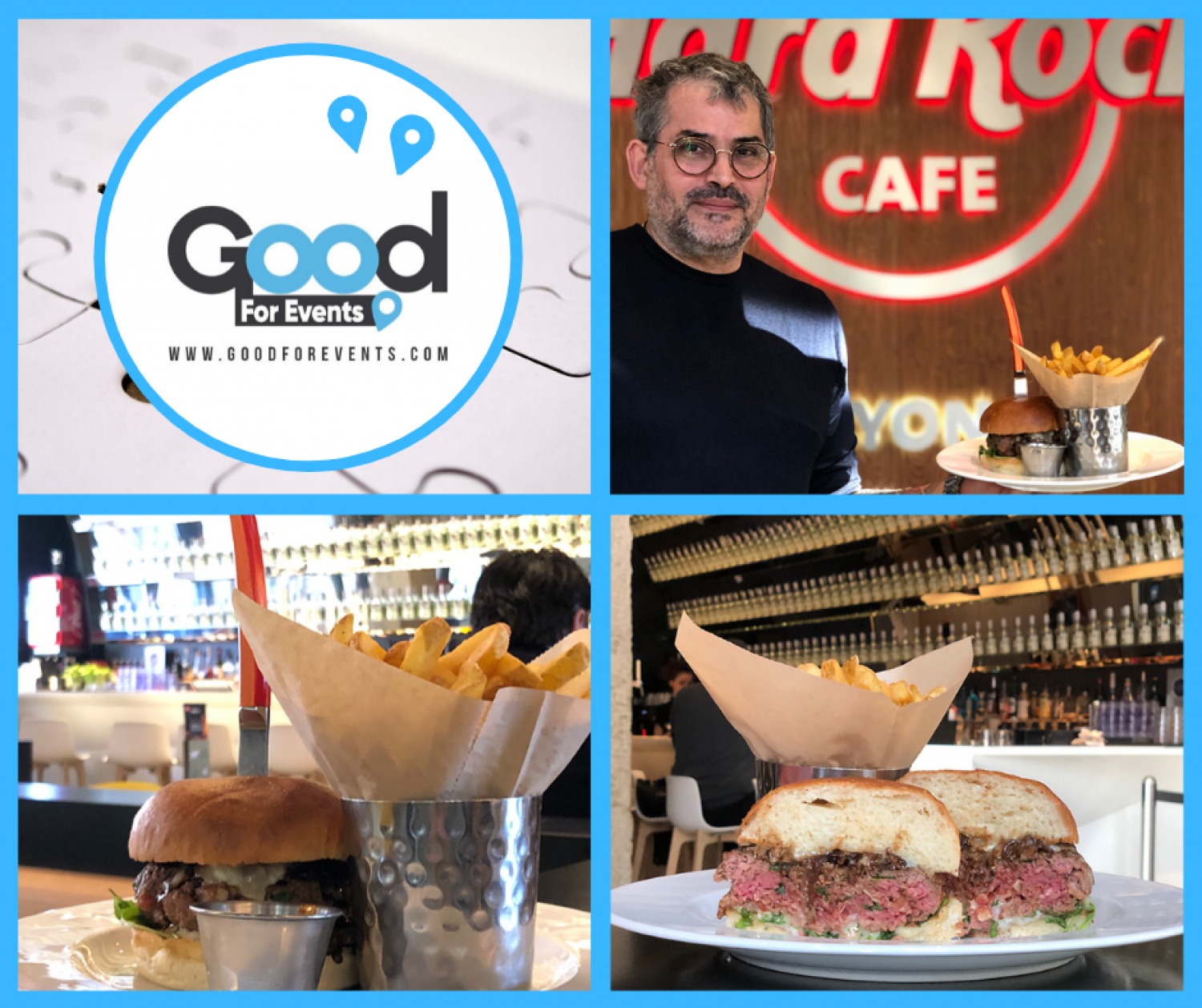 article good for events - Hard Rock Cafe Lyon I Burger du mois de janvier & février